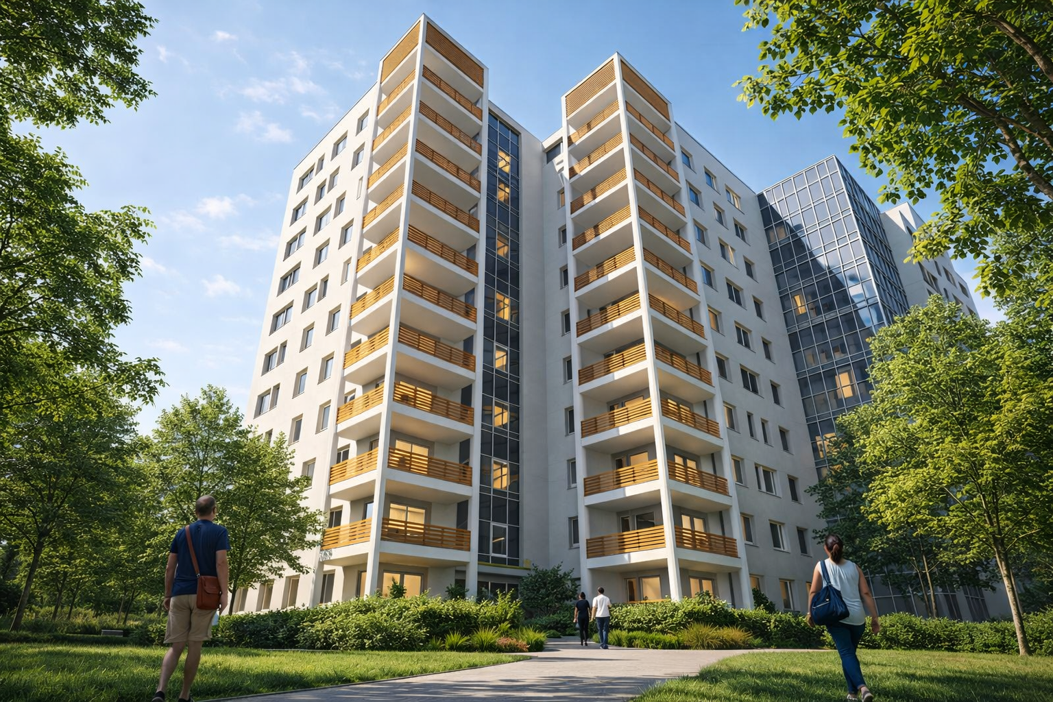 Эскизное предложение микрорайона — изображение 3