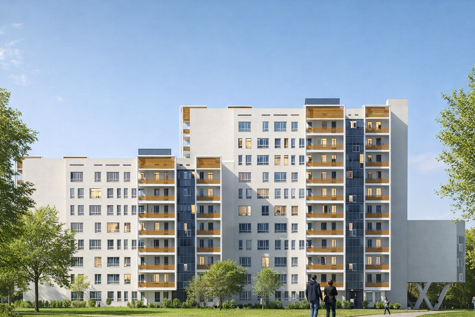 Эскизное предложение микрорайона — изображение 6