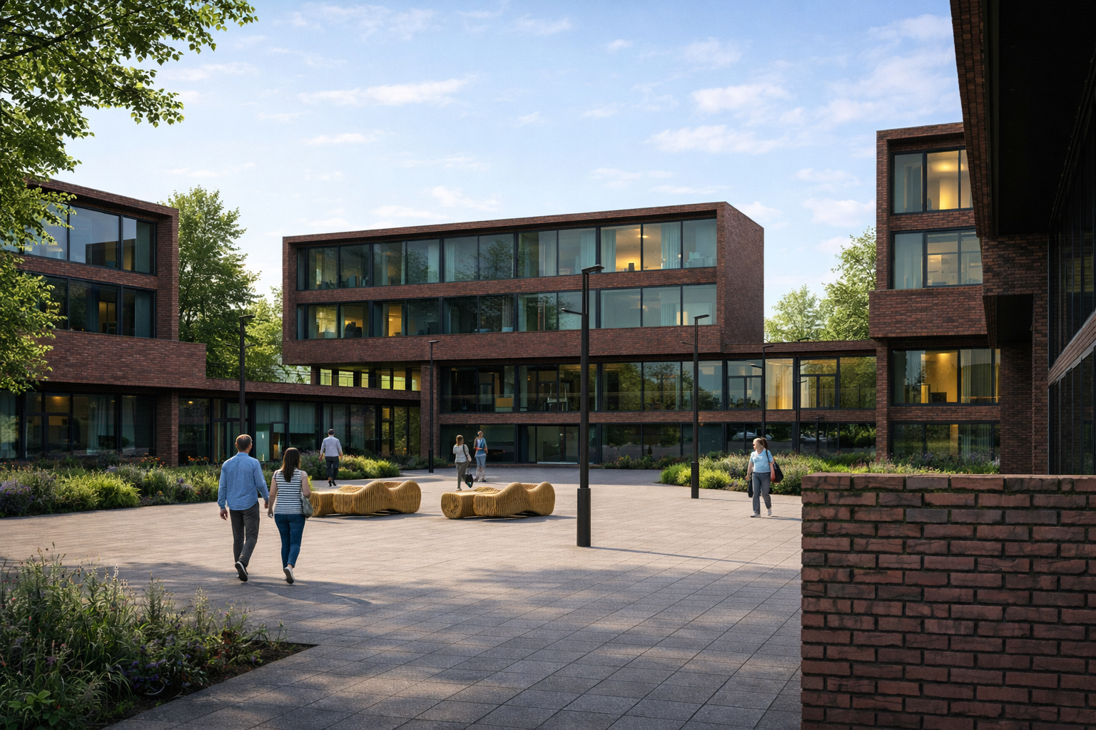 Гостиничный комплекс, общий вид