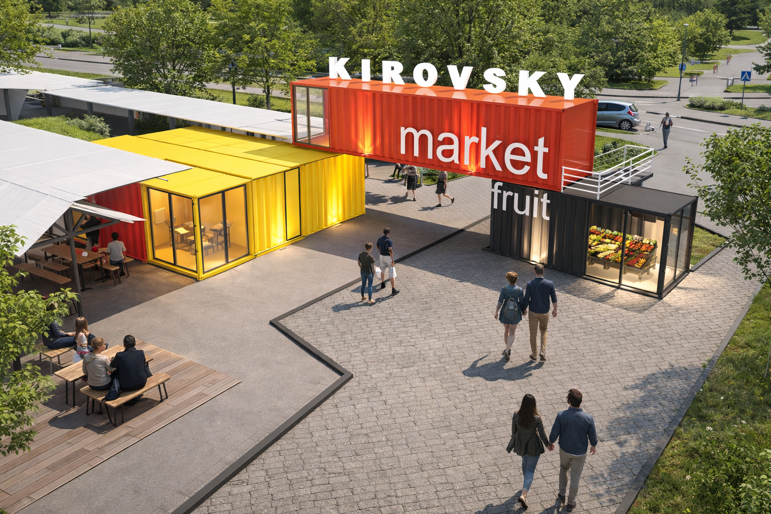 КИРОВСКИЙ, визуализация